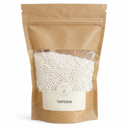 tapioka, perełki tapioki, tapioka do puddingu, pudding z tapioki, tapioka do deserów, tapioka z mlekiem kokosowym, tapioka z mango, baza do deserów.jpg