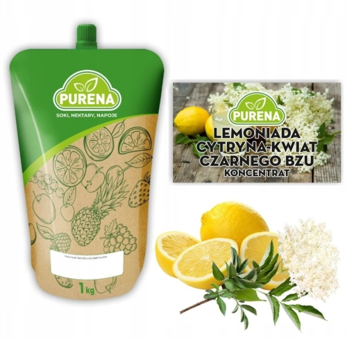 lemoniada cytryna kwiat czarnego bzu, koncentrat lemoniady, lemoniada PURENA, lemoniada do gastronomii, koncentrat napoju cytryna bez, lemoniada w koncentracie, napój cytrynowy z kwiatem czarnego bzu, koncentrat do dyspensera.jpg