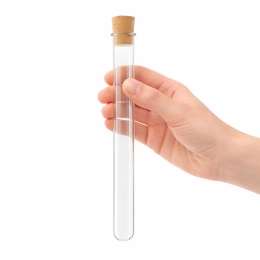 Fiolka szklana z korkiem 18x180