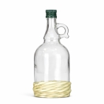 Galon, butelka na nalewki, bimber 0,5l z zakrętką w oplocie.jpg