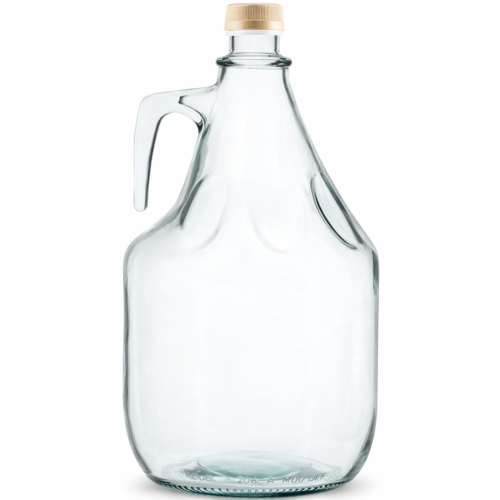 Gąsior DAMA, butelka na wino i bimber 3l z zakrętką.jpg