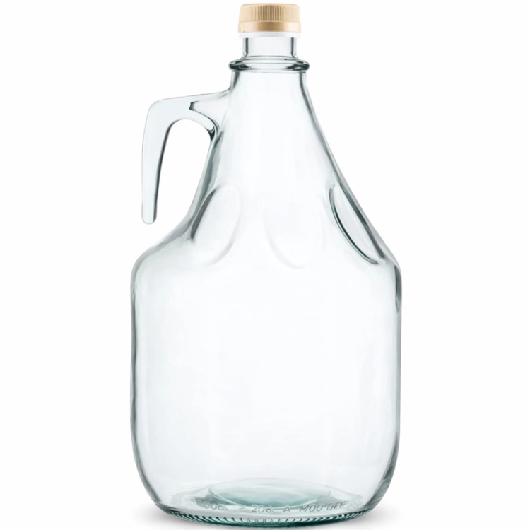 Gąsior DAMA, butelka na wino i bimber 3l z zakrętką.jpg