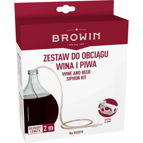 wężyk do wina, wężyk do ściągania wina, drożdże do bimbru, drożdże turbo, akcesoria do produkcji alkoholu,.webp