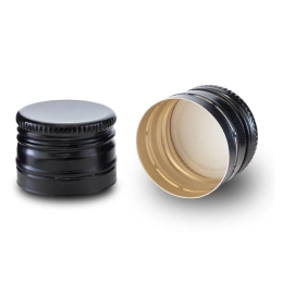 Zakrętka czarna do Dorica, Marasca, Spirit 31,5x24 bez niekapka