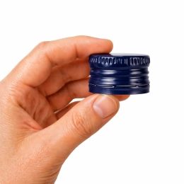 Zakrętka do butelek monopolowych na wódkę granatowa