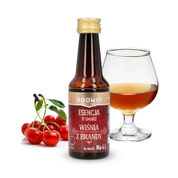 Zaprawka do alkoholu BRANDY Z WIŚNIĄ (cherry brandy) 40ml na 4l