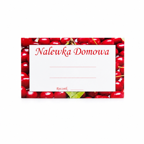 Etykieta na nalewki Domowa Spiżarnia.png