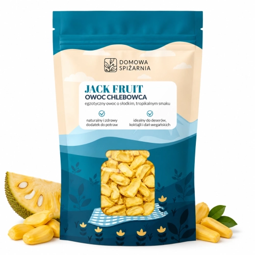 aranżacje2_jackfruit, owoc jackfruit, suszony jackfruit, egzotyczne owoce, tropikalna przekąska, jackfruit do smoothie, owoce suszone, jackfruit zastosowanie.png