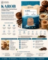 plansza_karob, mączka chleba świętojańskiego, alternatywa dla kakao, karob do wypieków, karob do smoothie, karob zastosowanie, naturalne składniki do deserów, karob proszek.png