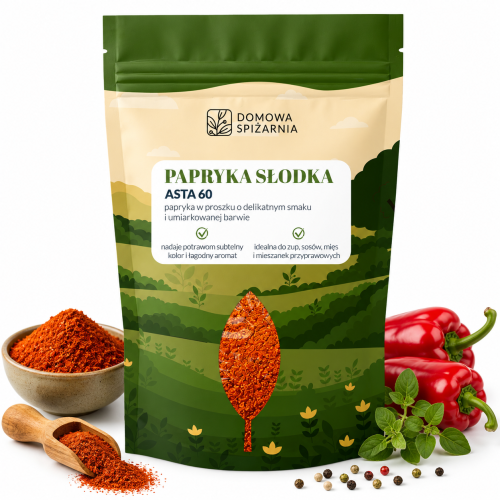papryka słodka ASTA 60, słodka papryka mielona, papryka do kiełbas, papryka do gulaszu, przyprawa do mięs, papryka do marynat, przyprawy do wyrobów mięsnych, papryka czerwona .png