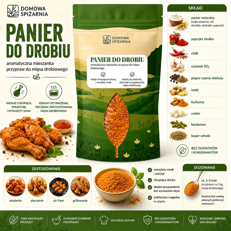 panier do drobiu, panierka do kurczaka, panier do nuggetsów, panierka do stripsów, panier do skrzydełek, panierka do filetów, chrupiąca panierka, panier do indyka, panierka do mięsa,  (1).png