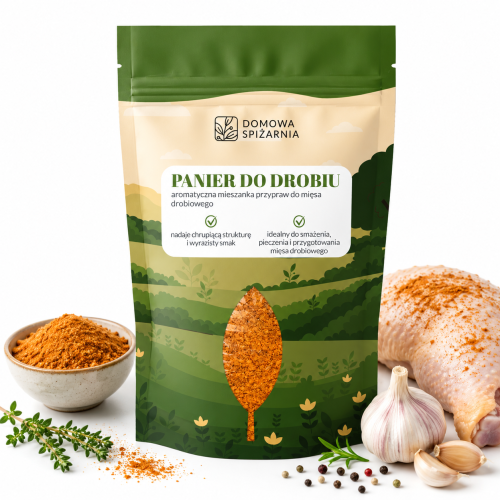 panier do drobiu, panierka do kurczaka, panier do nuggetsów, panierka do stripsów, panier do skrzydełek, panierka do filetów, chrupiąca panierka, panier do indyka, panierka do mięsa.png