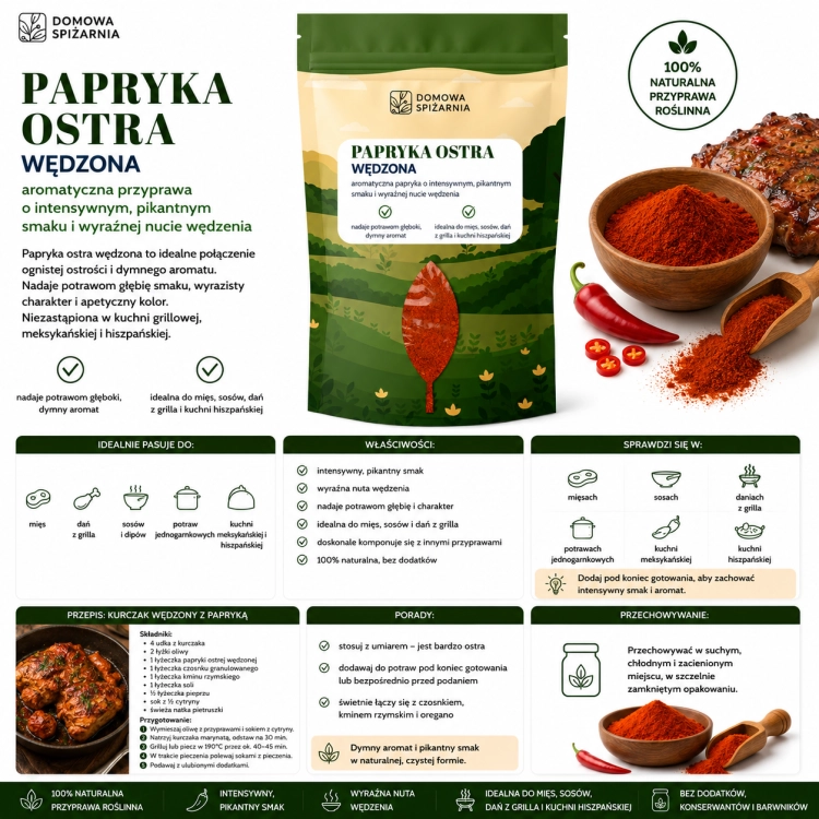 papryka wędzona ostra, ostra papryka wędzona, przyprawa BBQ, papryka do grilla, papryka do burgerów, papryka do marynat, przyprawa do żeberek, wędzona papryka mielona, przypraw (6).png