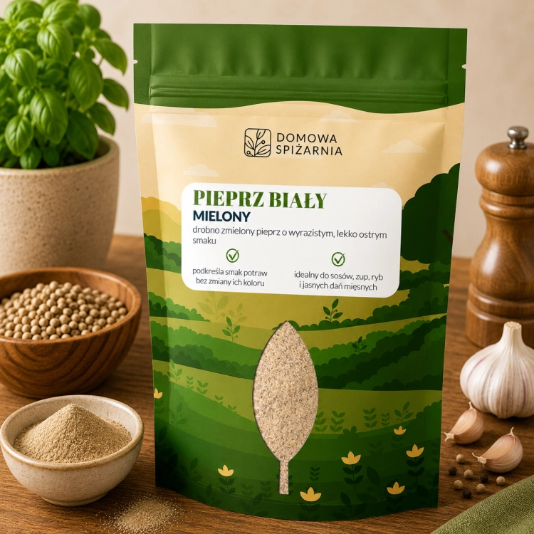 pieprz biały mielony, biały pieprz, przyprawa do ryb, pieprz do sosów, pieprz do zup krem, przyprawa do drobiu, pieprz do pasztetów, przyprawy naturalne, pieprz mielony, przypra (3).png