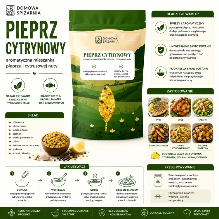 pieprz cytrynowy, przyprawa do ryb, przyprawa cytrynowa, pieprz do drobiu, przyprawa do owoców morza, przyprawa do sałatek, mieszanka przyprawowa, przyprawa do warzyw, pieprz z nutą (4).png