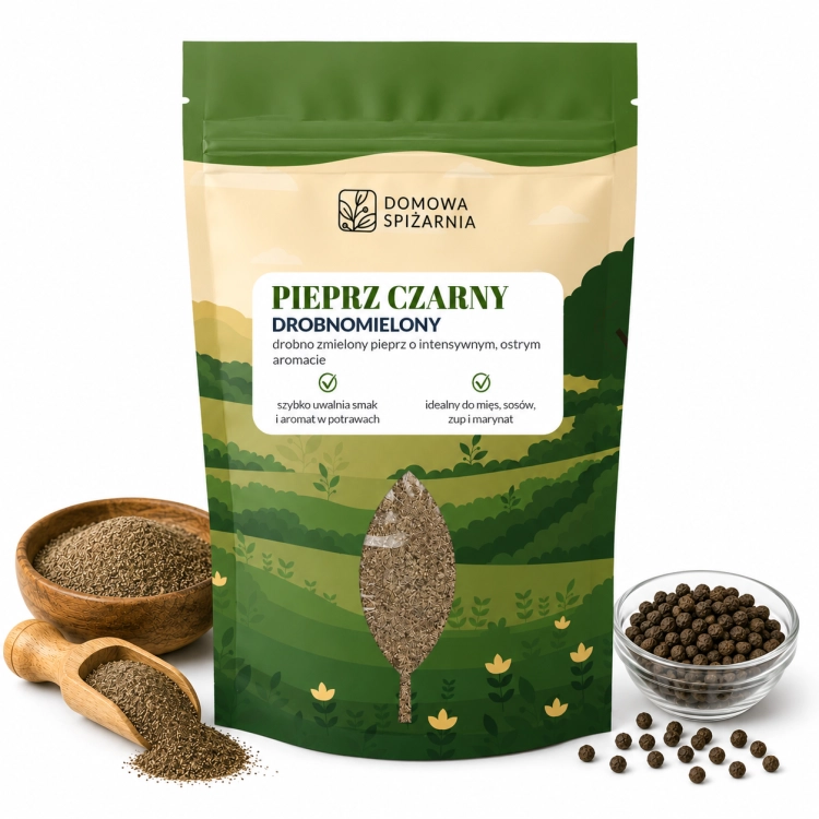 pieprz czarny drobnomielony, pieprz mielony, przyprawa do mięsa, pieprz do kiełbas, pieprz do marynat, pieprz do sosów, pieprz do zup, przyprawy naturalne, pieprz czarny, (4).png