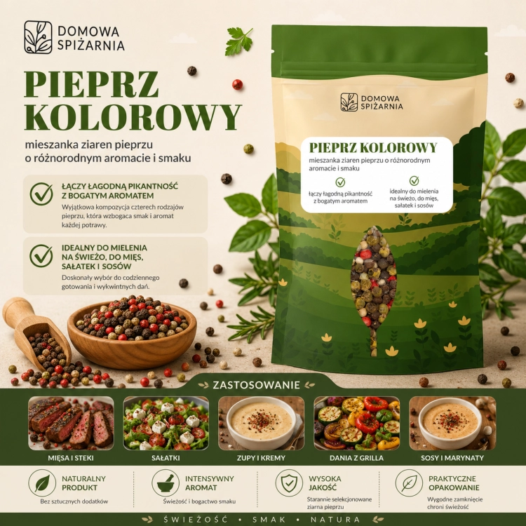 pieprz kolorowy, mieszanka pieprzów, pieprz do młynka, kolorowy pieprz ziarnisty, przyprawa do mięsa, pieprz do ryb, pieprz do sałatek, pieprz gourmet, aromatyczne przyprawy, pieprz  (3).png