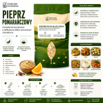 pieprz pomarańczowy, pomarańczowy pieprz, pieprz dekoracyjny, pieprz do sałatek, pieprz do ryb, pieprz do drobiu, przyprawa gourmet, kolorowy pieprz, pieprz do młynka, ekskluzywn (3).png