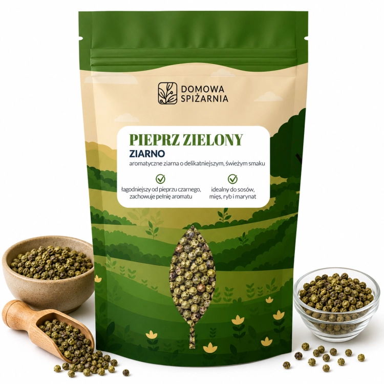 pieprz zielony ziarno, zielony pieprz ziarnisty, pieprz do sosów, pieprz do steków, przyprawa do ryb, pieprz do drobiu, pieprz do młynka, przyprawy gourmet, pieprz francuski, a (3).png