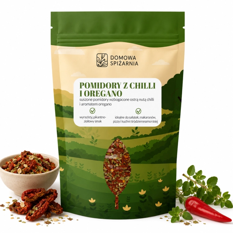 pomidory z chilli i oregano, suszone pomidory z przyprawami, pomidory do pizzy, pomidory do makaronu, przyprawa śródziemnomorska, pomidory z oregano, pomidory z chilli, d.png