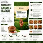 Pomidory z czosnkiem i bazylią to aromatyczne połączenie inspirowane kuchnią włoską. Idealne do makaronów, pizzy, sosów, sałatek oraz śródziemnomorskich potraw (5).png