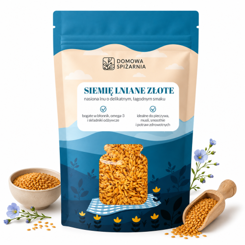 siemię lniane złote, złote siemię lniane, nasiona lnu złotego, siemię lniane złociste, siemię lniane, złote siemię do owsianki, złote siemię do koktajli, siemię lniane do jogurtu.png