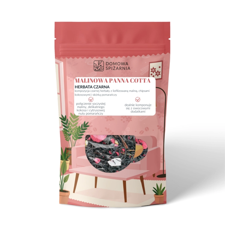 herbata malinowa panna cotta, herbata malinowa, czarna herbata z maliną, herbata z kokosem, herbata z pomarańczą, herbata deserowa, herbata liściasta z malinami,  (3).png