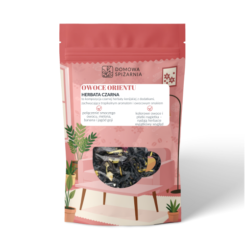 herbata owoce orientu, czarna herbata owocowa, herbata ze smoczym owocem, herbata z melonem, herbata z bananem, herbata z owocami goji, herbata egzotyczna, herbata liści (3).png