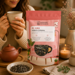 herbata Pu-Erh, herbata czerwona Pu-Erh, czerwona herbata liściasta, Pu-Erh liściasta, herbata z Yunnan, chińska herbata Pu-Erh, herbata fermentowana, herbata czerwo (4).png