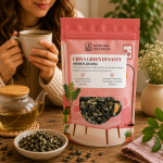 Green Dynasty, herbata Green Dynasty, zielona herbata liściasta, Green Snail Tea, chińska zielona herbata, herbata premium, zielona herbata perełki, herbata do wi.png