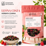 Leśna Cisza, herbata Leśna Cisza, czarna herbata z owocami, herbata z maliną, herbata z jeżyną, herbata z jagodą, herbata z trawą cytrynową, herbata z nagietkiem, czarna h.png