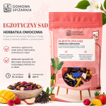 Egzotyczny Sad, herbatka Egzotyczny Sad, herbata owocowa, herbatka owocowa, herbata z mango, herbata z maliną, herbata z truskawką, herbata z hibiskusem, napar owocowy, (1).png