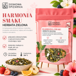 HARMONIA SMAKU, herbata Harmonia Smaku, zielona herbata liściasta, zielona herbata z owocami, zielona herbata z borówką, zielona herbata z truskawką, zielona herbata z.png