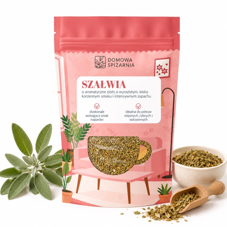 szałwia, szałwia suszona, herbata z szałwii, napar z szałwii, szałwia do picia, szałwia do kuchni, zioła suszone, szałwia liść, naturalna szałwia, zioła do herbaty (2).png