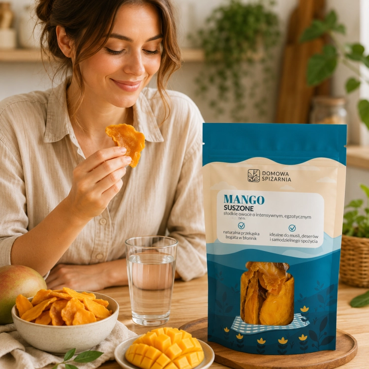 mango suszone, suszone mango, mango naturalne, mango bez dodatku cukru, owoce suszone, egzotyczne owoce, zdrowa przekąska, bakalie, mango do owsianki, mango do deserów, mango premium (1).png