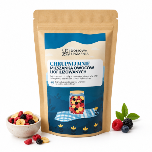 chrupnij mnie, Chrupnij Mnie, mieszanka owoców liofilizowanych, owoce liofilizowane, mix owoców liofilizowanych, chrupiące owoce, owoce liofilizowane.png
