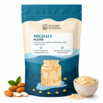 migdały w płatkach, płatki migdałowe, migdały płatkowane, migdały do ciast, migdały do deserów, migdały do owsianki, migdały do musli, migdały do sałatek, bakalie premium, naturalne m (3).png