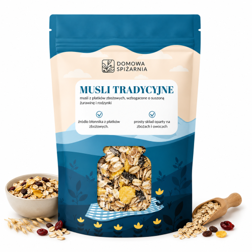 musli tradycyjne, musli śniadaniowe, musli z żurawiną, musli z rodzynkami, musli z płatkami owsianymi, musli z płatkami żytnimi, musli zbożowe, chrupiące musli, mieszanka musli, mus (4).png
