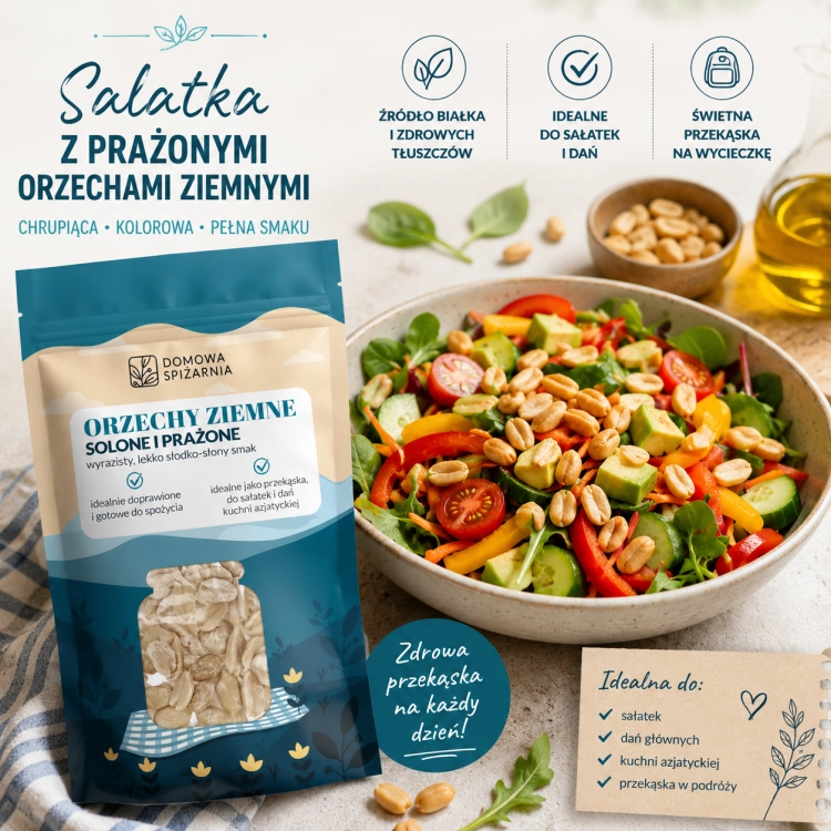 orzechy ziemne prażone solone, orzeszki ziemne solone, orzeszki arachidowe, orzechy prażone, słona przekąska, orzechy do piwa, orzechy do sałatek, zdrowa przekąska, chrup.png