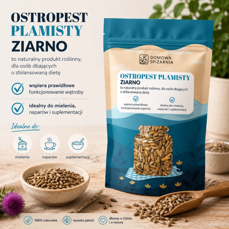 ostropest plamisty ziarno, ostropest ziarno, nasiona ostropestu, ostropest cały, ostropest do mielenia, ostropest naturalny, ostropest do koktajli, ostropest do jogurtu, ostropest d.png