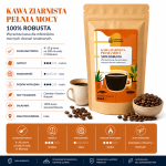 kawa ziarnista Moc Przebudzenia, kawa robusta, 100% robusta, kawa z Indii, mocna kawa ziarnista, kawa o wysokiej zawartości kofeiny, kawa do espresso, kawa do ekspresu, kawa z nutą  (3).png