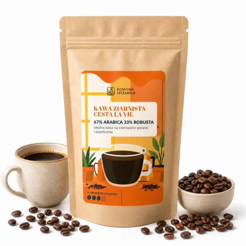 kawa ziarnista Francuski Urok, kawa premium, kawa do espresso, kawa do cappuccino, kawa do latte, kawa z nutą karmelu, kawa z nutą orzechów, kawa z czerwonymi owocami, kawa o niski.png