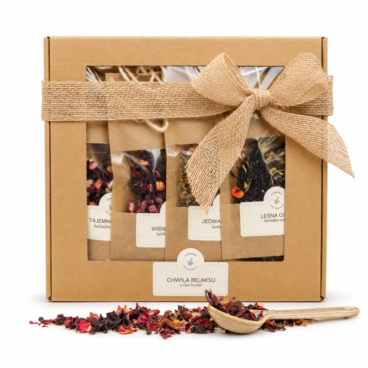 CHWILA RELAKSU, zestaw herbat, zestaw herbat na prezent, herbaty na prezent, zestaw herbat premium, naturalne herbaty, herbaty liściaste, zestaw herbat liściastych, herb (1).png