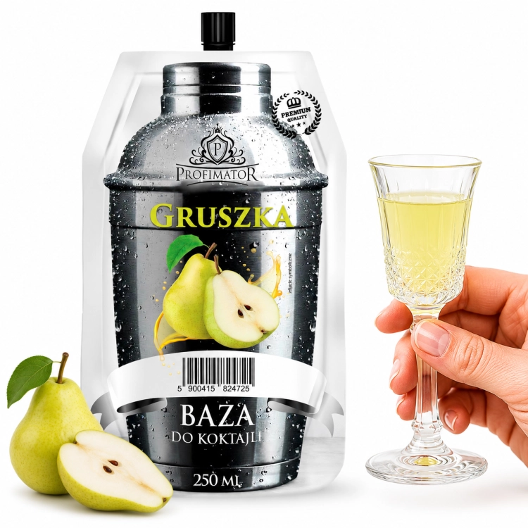 zaprawka naturalna do alkoholu gruszka 250 ml, zaprawka naturalna gruszka 250 ml, zaprawka gruszkowa, zaprawka do alkoholu gruszka, aromat gruszkowy do alkoholu, esencja gruszkowa, zaprawka smakowa gruszka, naturalna zapra.png