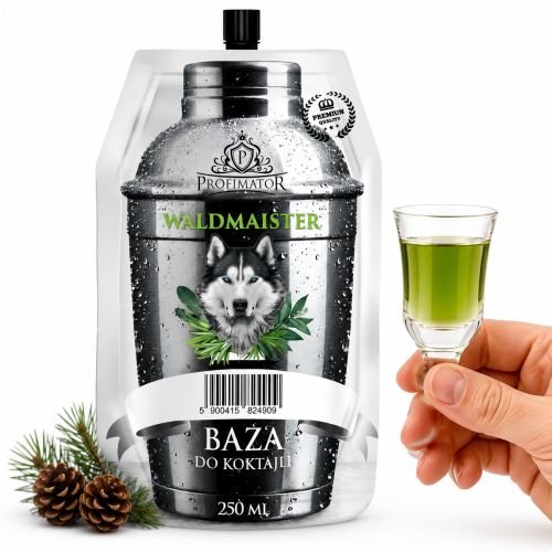 zaprawka Waldmaister, zaprawka do alkoholu Waldmaister, koncentrat owocowy do alkoholu, likier Waldmaister, zaprawka do nalewki, zaprawka do drinków, oryginalna zaprawka smakowa, zaprawka 300 ml.jpg