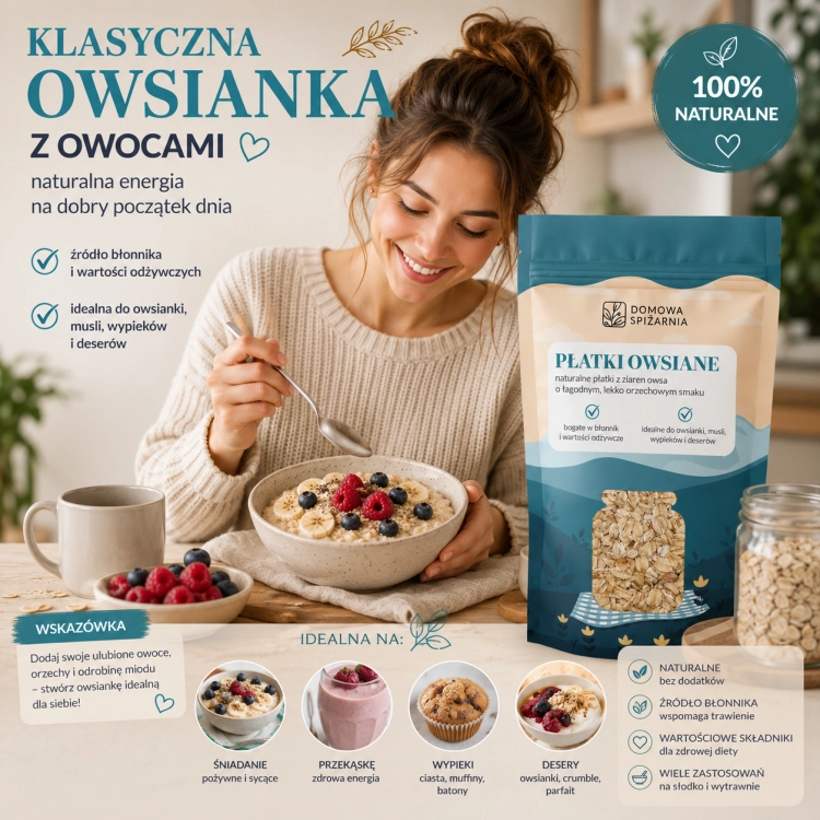 płatki owsiane, płatki owsiane górskie, płatki z owsa, owsianka, płatki owsiane do śniadania, płatki owsiane do musli, płatki owsiane do wypieków, zdrowe śniadanie, naturalne płatki o (3).png