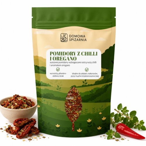 pomidory z chilli i oregano, suszone pomidory z przyprawami, pomidory do pizzy, pomidory do makaronu, przyprawa śródziemnomorska, pomidory z oregano, pomidory z chilli, d.png