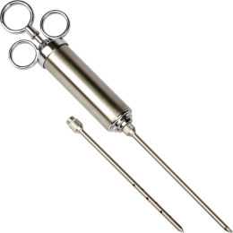 Nastrzykiwarka ze stali nierdzewnej 60ml + dwie igły