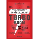 Drożdże gorzelnicze, do bimbru GROM TURBO 72h 120g