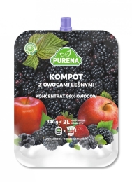 Zaprawka naturalna Owoce Leśne 300ml